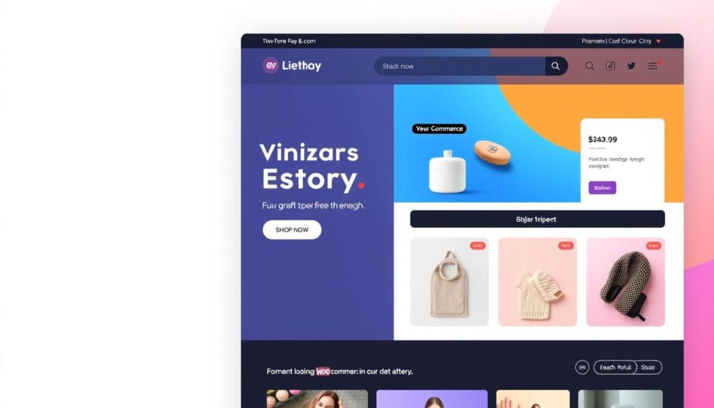 Divi webshop
