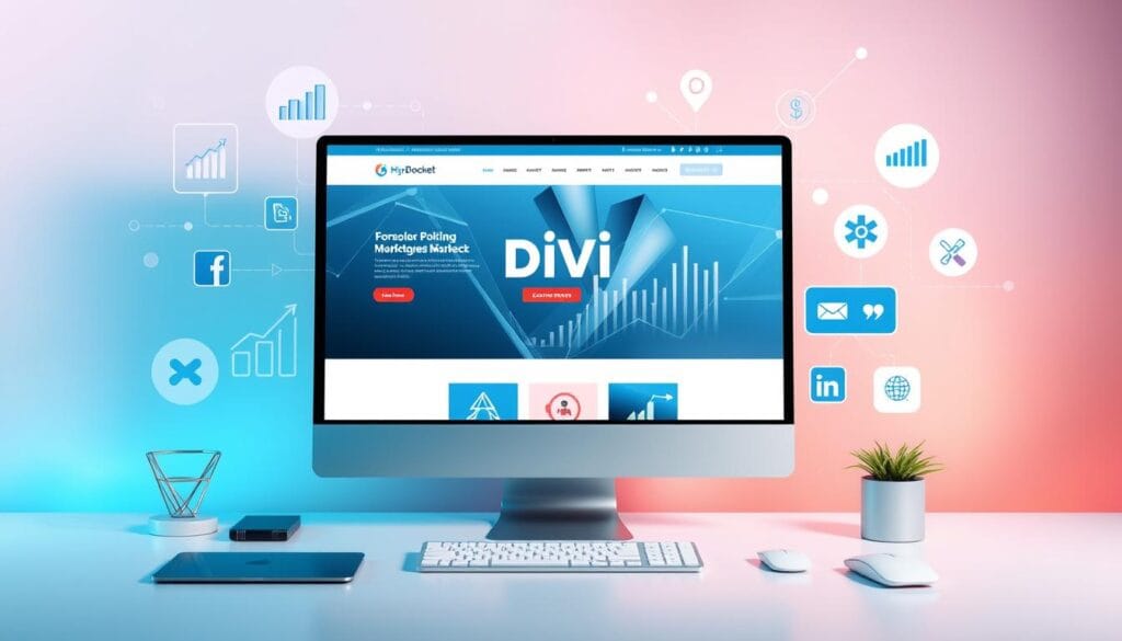 Divi website online marketing